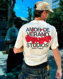 Nude Project Xoxo Tee Marshmallow Clearance