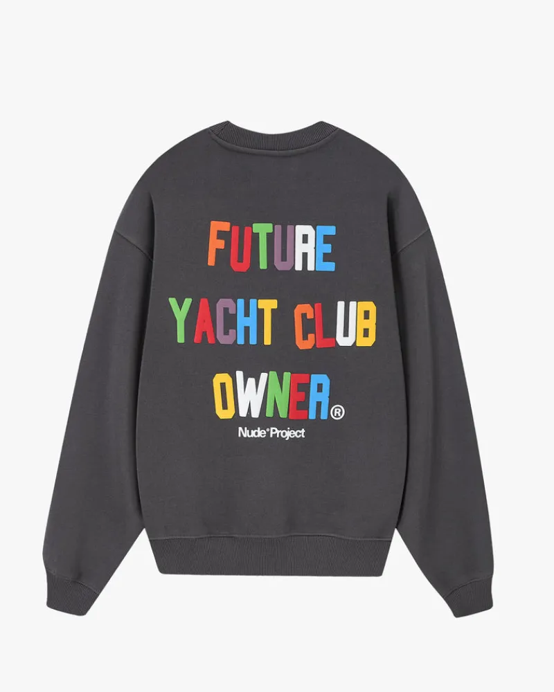 Nude Project Yate Sweatshirt Ash Clearance