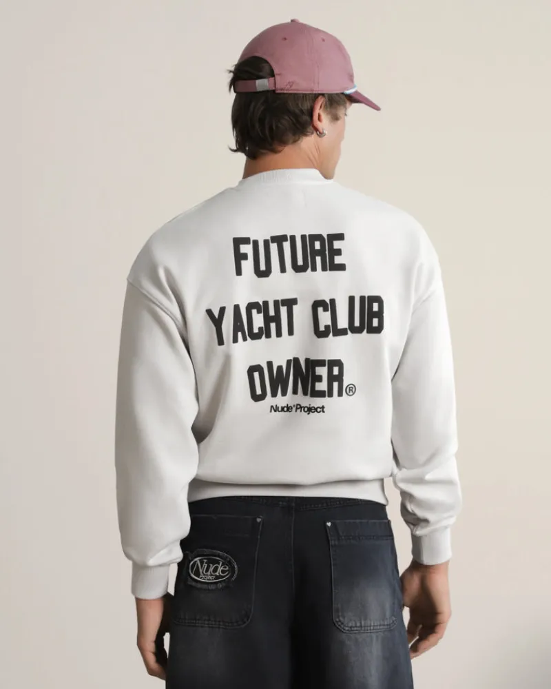 Nude Project Yate Sweatshirt Grey Hot