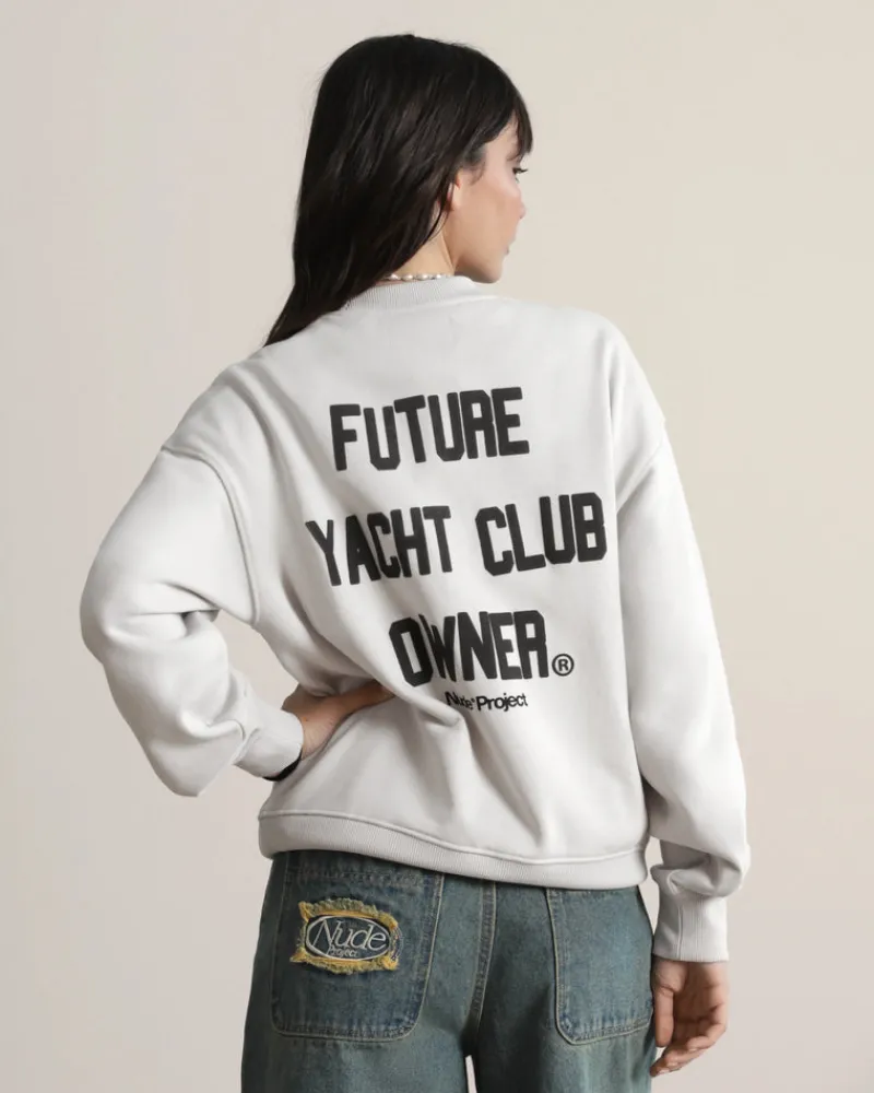 Nude Project Yate Sweatshirt Grey Hot