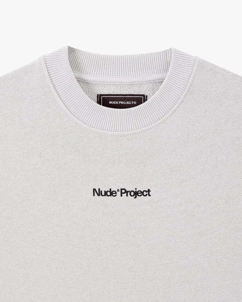 Nude Project Yate Sweatshirt Grey Hot